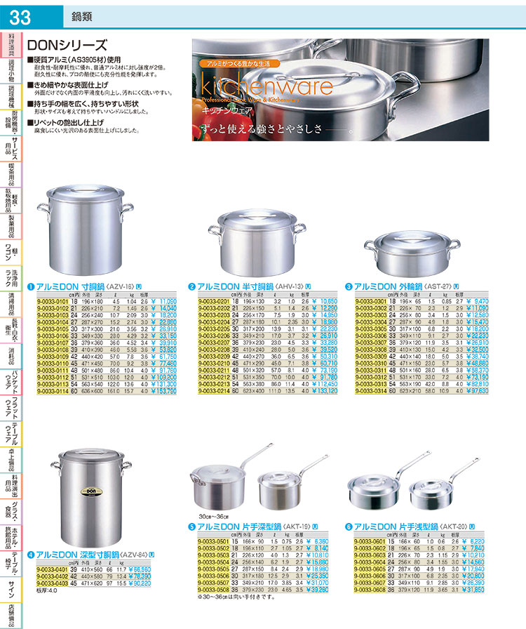 アルミDON外輪鍋 18cm - 調理器具