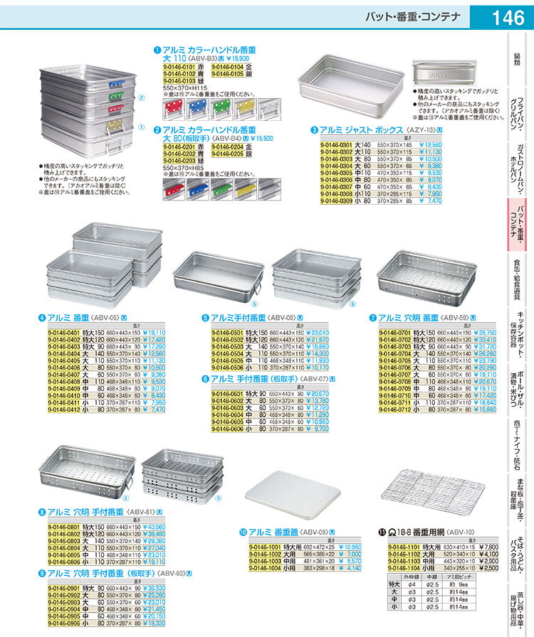 サンコー ABS朱塗番重 B型 - 調理器具