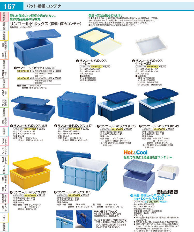 サンコールドボックス #20-2I【コンテナ フードコンテナー コンテナ