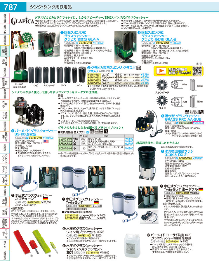 水圧式グラスウォッシャー Twin-Go-T 1551【グラスウォッシャー グラス