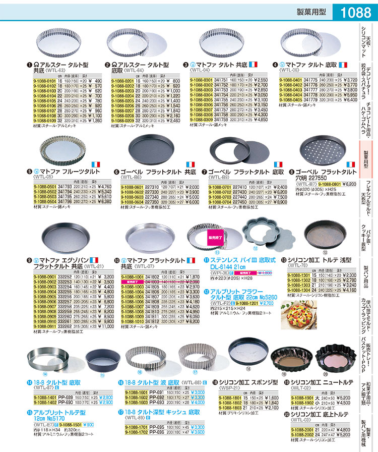 マトファ エグゾパン フルーツタルト 332236 φ280mm - 調理器具