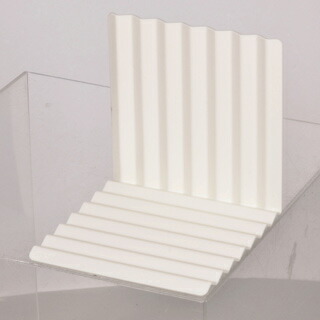 【まとめ買い10個セット品】パール金属 モチーフ 冷凍庫用仕切り板4枚組(ホワイト) HB-1747