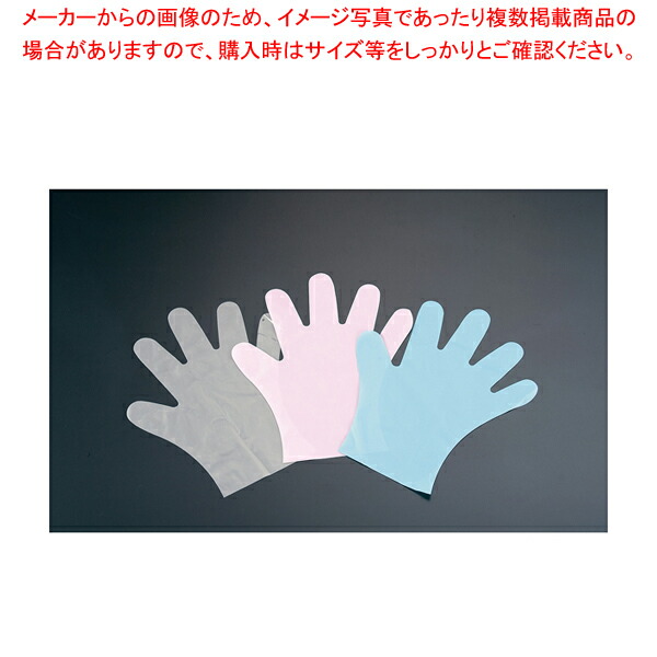 【まとめ買い10個セット品】ダンロップポリエチレン手袋(100枚入) PD-110 クリアー L｜meicho2