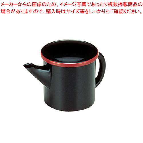 【まとめ買い10個セット品】ミニゆとう 黒渕朱 1 556 2 【メーカー直送/代引不可 食器 湯筒 業務用】 :set 3 1573 2101:開業プロ メイチョー