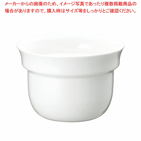 【まとめ買い10個セット品】KINGO 丸スープステーション 4.5L用 陶器フードパン｜meicho2