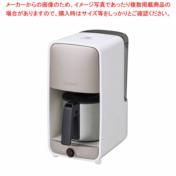 【まとめ買い10個セット品】タイガー コーヒーメーカー ADC-A061 Gホワイト｜meicho2