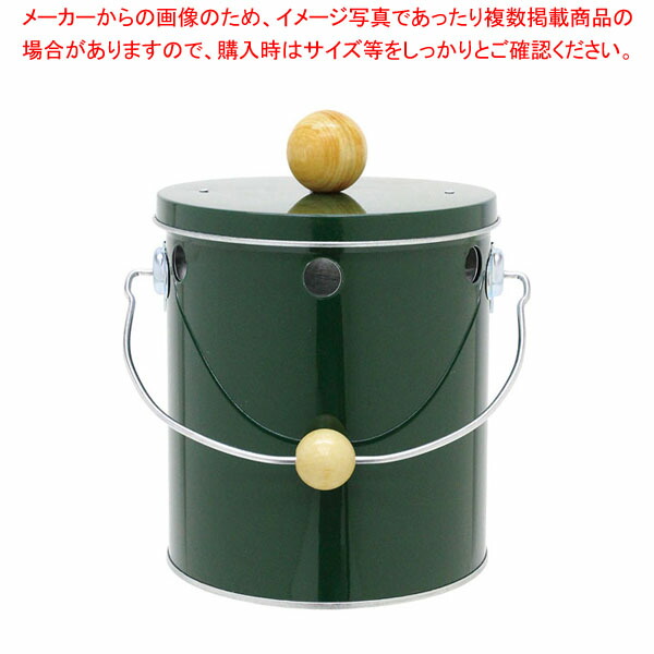 【まとめ買い10個セット品】蚊遣りオバケツ 大 KYG180(緑) :001 0439138 101:開業プロ メイチョー