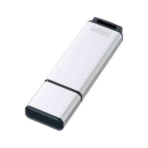 【まとめ買い10個セット品】サンワサプライ USB2.0メモリ UFD-2AT8GSV 1個シンプルなアルミボディで、気軽にデータを持ち運び。｜meicho2