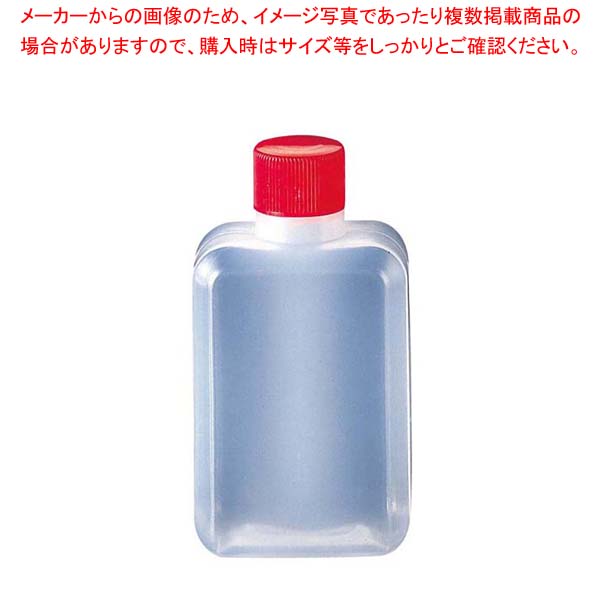 【まとめ買い10個セット品】ポリタレ容器(ポリエチレン)角 100 OT 100 R(50入)102cc :set eb 7868920:開業プロ メイチョー