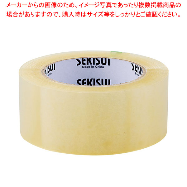 【まとめ買い10個セット品】セキスイ 透明梱包用テープ 0.045mm厚 :216 0442377 101:開業プロ メイチョー