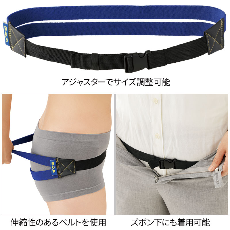 【新品未使用】骨盤を安定させる！メンズビビガードルM+骨盤サポーター付 グラントイーワンズ メンズビビガードル ブラックM＋骨盤