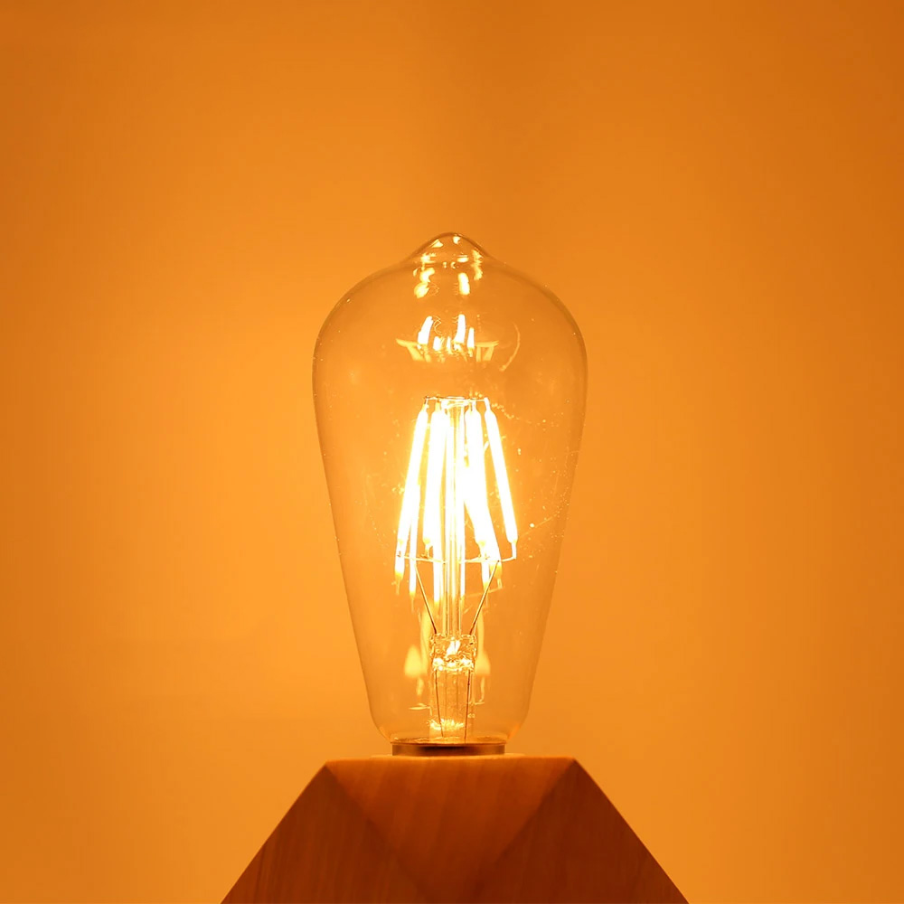 LED電球 60W形 E26口金 エジソン電球E26 T64 LEDフィラメント電球 LED