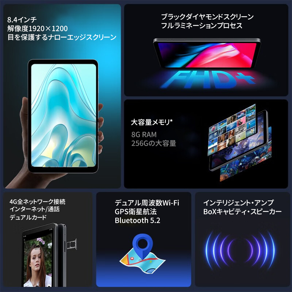 Android14タブレット 16GB+256GB wi-fiモデル 12インチ Amazon.co.jp: 【タブレット 12インチ wi-fiモデル】Android 14