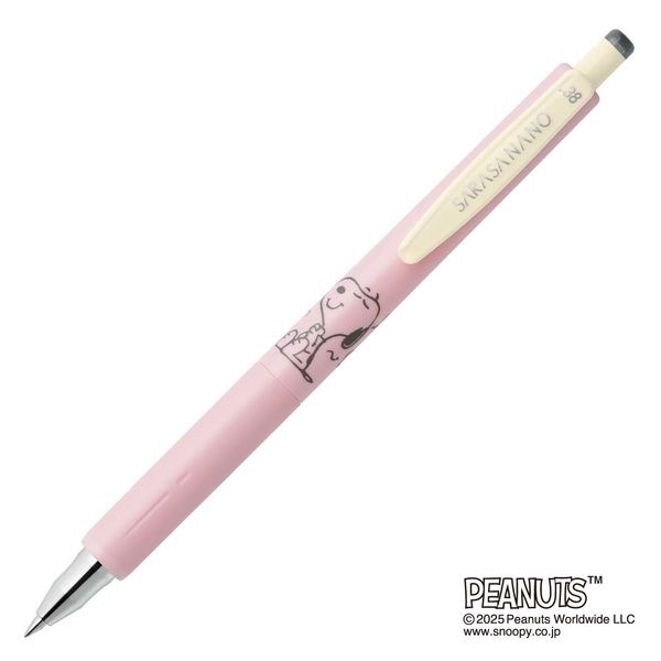 廃盤 希少 SARASA限定 スヌーピーボールペン 2本 サラサ ゼブラ サラサナノ0.38 限定 スヌーピー2 ジェル