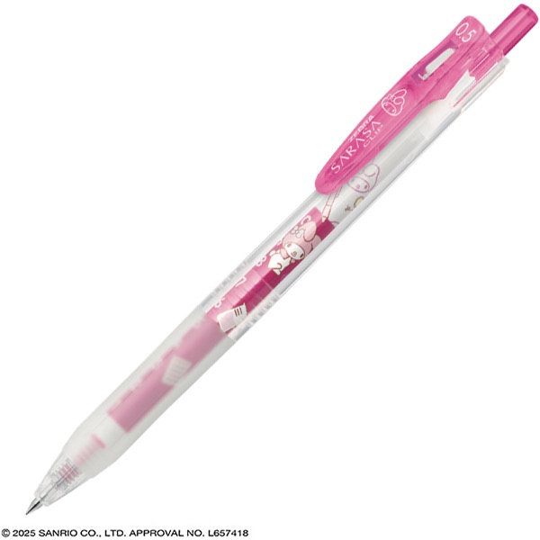 サラサ ゼブラ 限定 サンリオキャラクターズ サラサクリップ ジェル