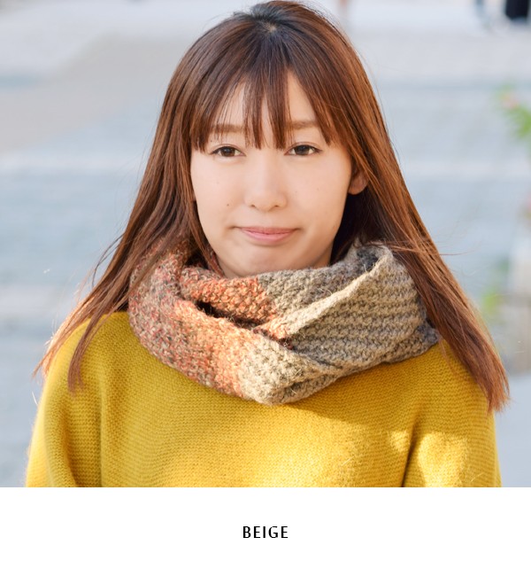 黒 ニット スヌード リブ編み 黒のリブ編みニットスヌード - メルカリ