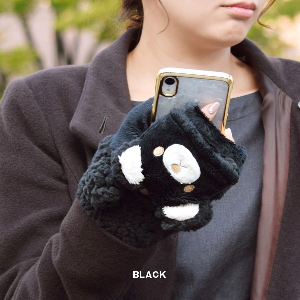 Sakutan様の 超美品 モスキーノ テディベア グローブ 手袋 ウール ブ t19-277_1.jpg