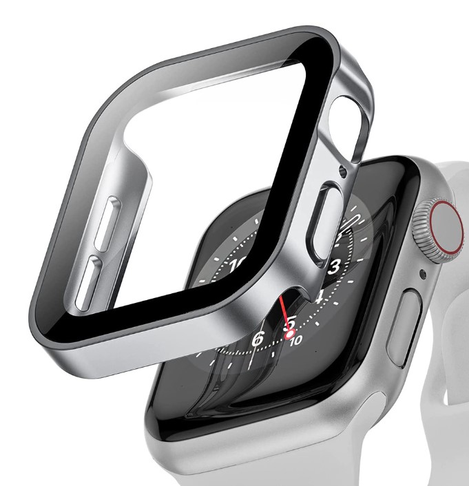 新着 防水 ケース 保護 Apple Watch カバー 全面保護 Series2.3.4.5.6.用 40mm 41mm 44mm 45mm  強化ガラス