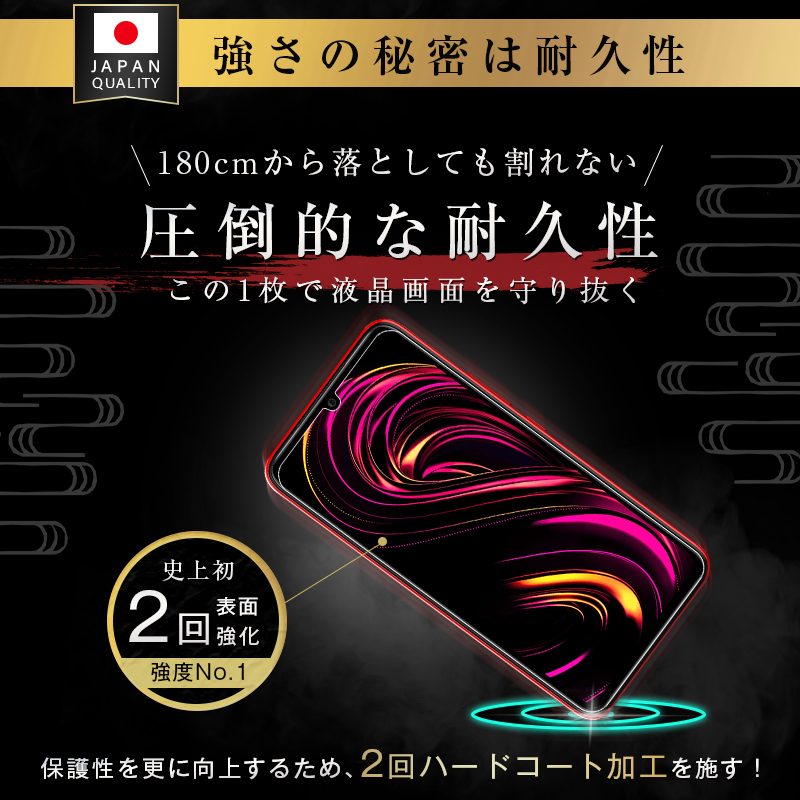 明誠 【2枚セット】Rakuten BIG s 強化ガラス保護フィルム 楽天スマホ