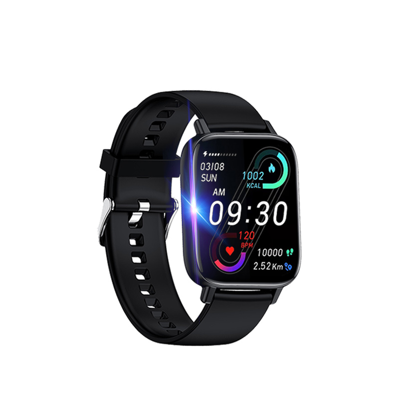  スマートウォッチ 1.69インチ大画面 腕時計 Bluetooth5.0 音楽制御 活動量計 ブレスレット 歩数計 smart watch 心拍数測定