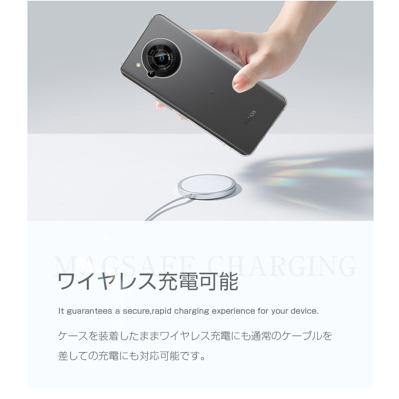 明誠 AQUOS R7 SH-52C / A202SH スマホケース TPU スマホカバー 携帯