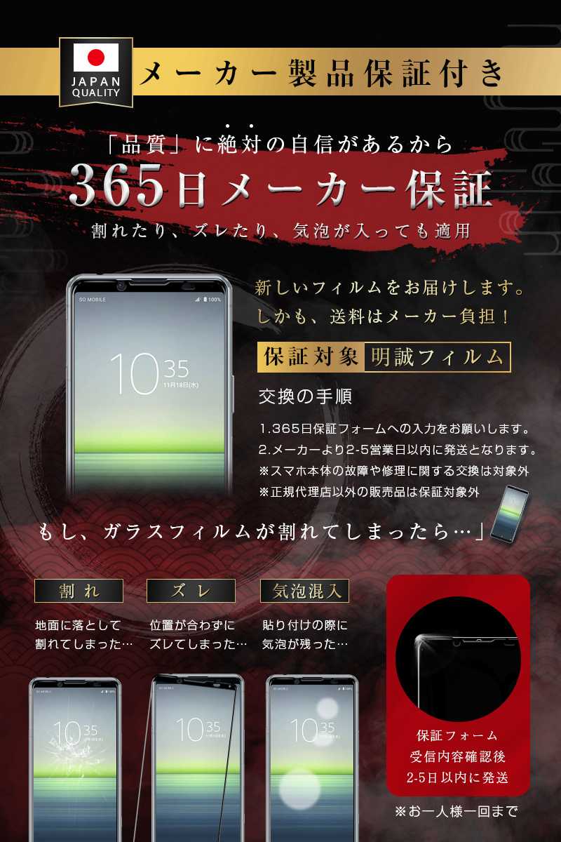 明誠 【2枚セット】Xperia 10 IV SO-52C/SOG07/A202SO 強化