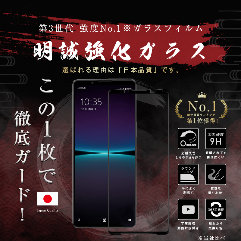 ヤマダモール | 【2枚セット】Xperia 1 IV A201SO / SO-51C / SOG06