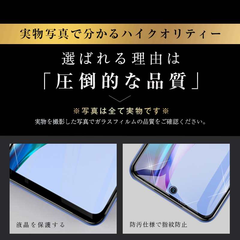 【2枚セット】Redmi Note 10T A101XM 強化ガラス保護フィルム 液晶保護 3D全面保護 画面保護 スクリーンシート キズ防止 ガラス膜 スマホフィルム｜meiseishop｜10