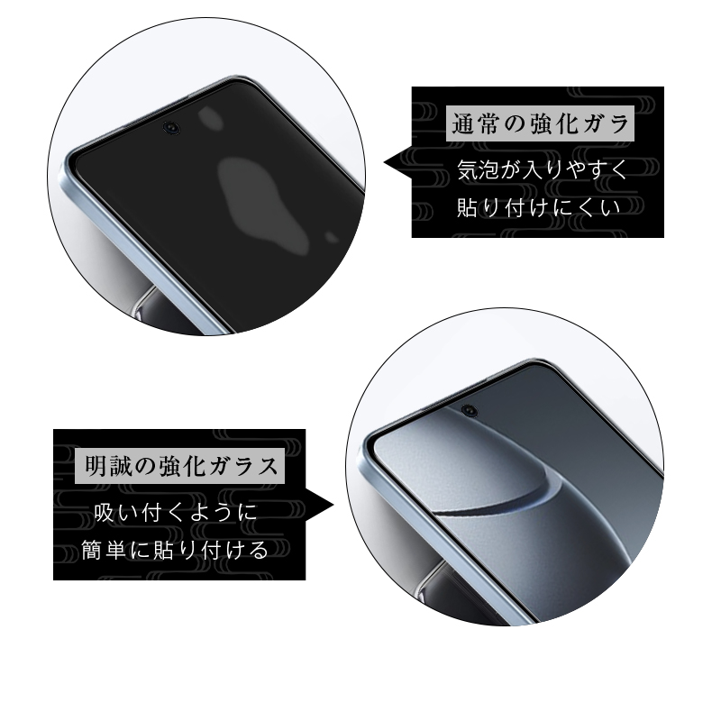 明誠 【2枚セット】Xiaomi 13T/13T Pro/14T/14T Pro 強化ガラス