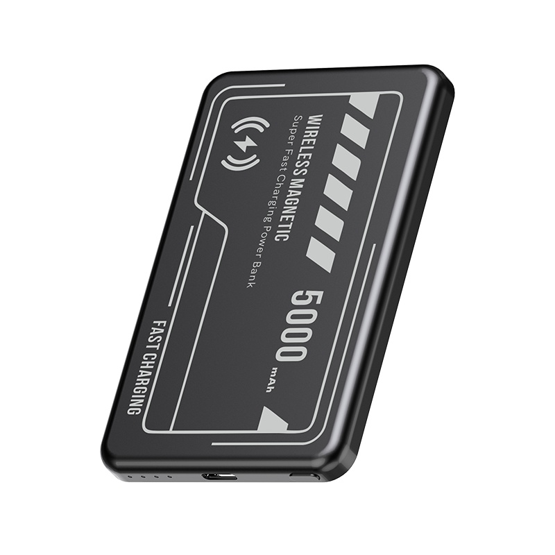 明誠 モバイルバッテリー ワイヤレス充電 5000mAh大容量 急速充電 防災