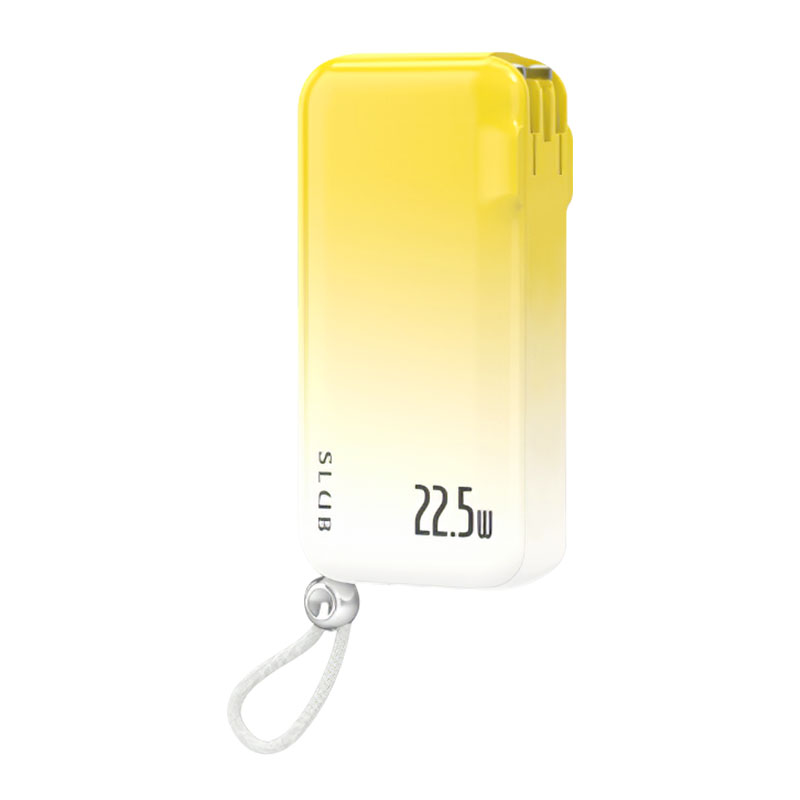 モバイルバッテリー 10000mAh 37Wh 大容量 防災電源 3in1 コンセント一体型 4台同時充電 折畳プラグ iPhone15充電 Type-C出力 パワーバンク ２本ケーブル内蔵 | 明誠 | 05