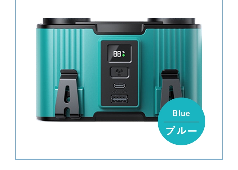 腰掛け扇風機 ベルトファン 多機能 10段階風量調節 首掛け 2025年新モデル モバイルバッテリー 24000mAh 連続稼働 小型軽量 熱中症対策 ストラップ付き 急速充電 | 明誠 | 19