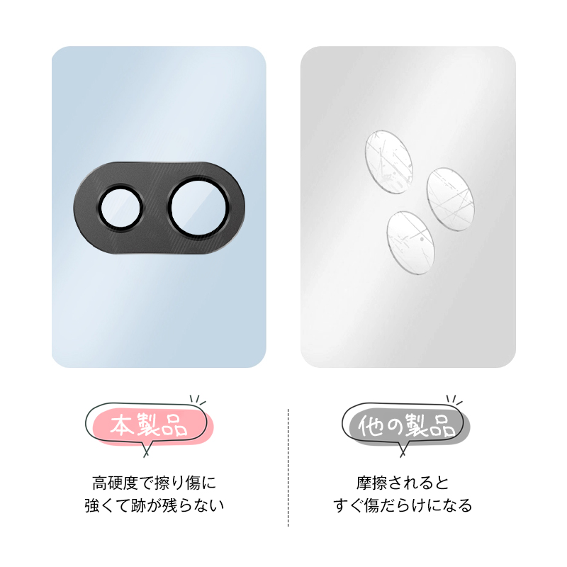 明誠 Google Pixel 9a レンズ保護ガード 強化ガラスフィルム アルミ