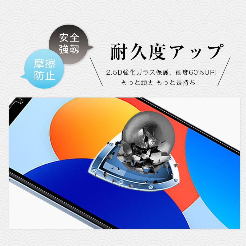 明誠 Redmi Pad SE 8.7 / Redmi Pad SE 8.7 4G 強化ガラス保護フィルム