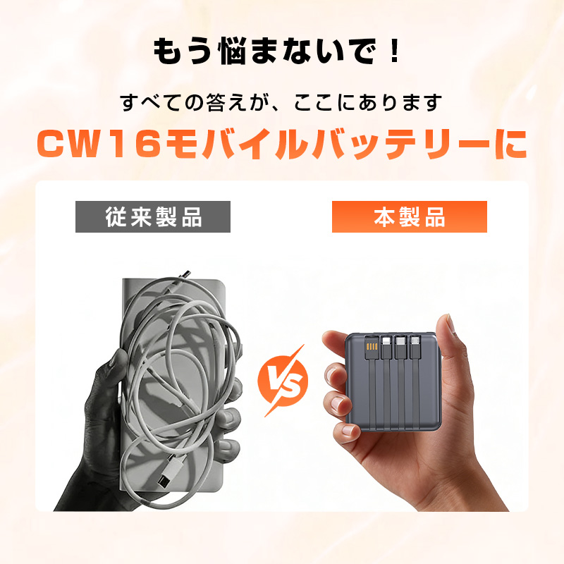 モバイルバッテリー 20000mAh/74Wh 大容量 PD22.5W 急速充電 Type-C iPhone Micro USB-A 小型軽量 iPhone 17/16充電 防災電源 PSE認証【PL保険加入済み・安心】 関連画像4