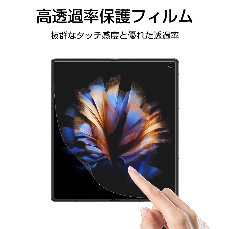 明誠 ZTE nubia Fold ハイドロゲルフィルム A502ZT Y!mobile