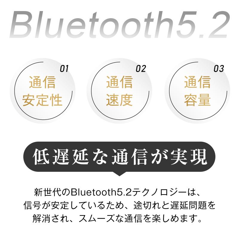 ワイヤレスイヤホン ブルートゥースイヤホン5.2 左右耳通用 Bluetooth 5.2耳掛け型最高音質 日本語音声 180度回転 超長待機 ヘッドセット 片耳｜meiseishop｜09