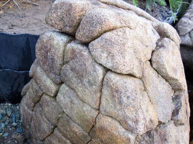 亀甲石 庭石 観賞石 天然石 石のオブジェ 亀甲石 庭石 天然石 景石 鑑賞石 和風 庭園 自然石 飾り石 石庭 : 銘石