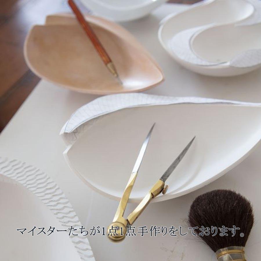 マイセン お皿 リーフディッシュ 5個セット 約11×16.5cm 「波の戯れ