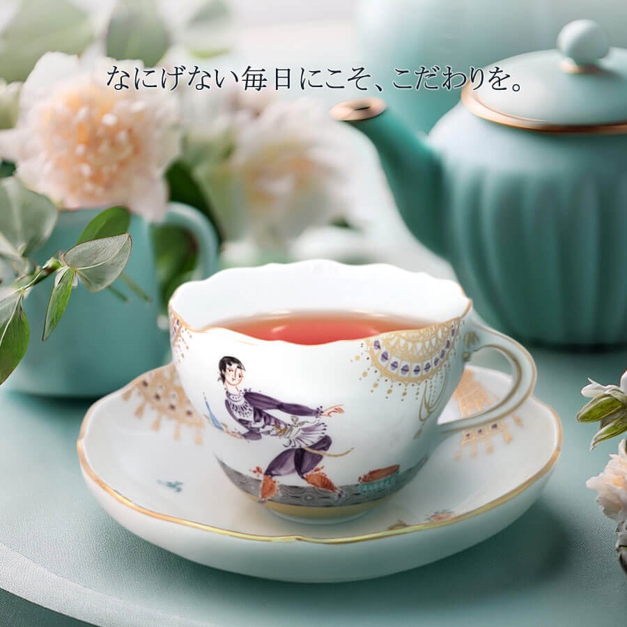 マイセン ティーカップ＆ソーサー 容量約220ml 「アラビアンナイト」#3 