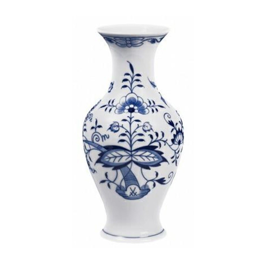 MEISSEN マイセン ブルーオニオン フラワーベース　花瓶　24㎝ マイセン 花瓶 高さ約24cm 「ブルーオニオン」 プレゼント 普段使い