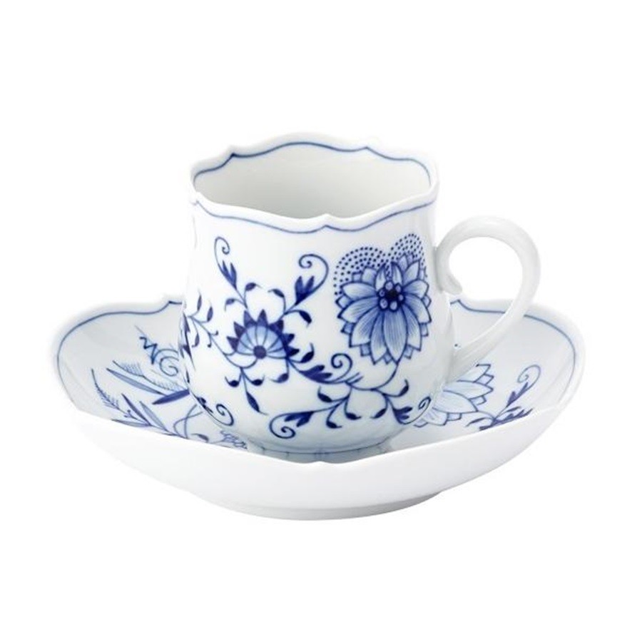 マイセン コーヒーカップ＆ソーサー 容量約200ml 「ブルーオニオン