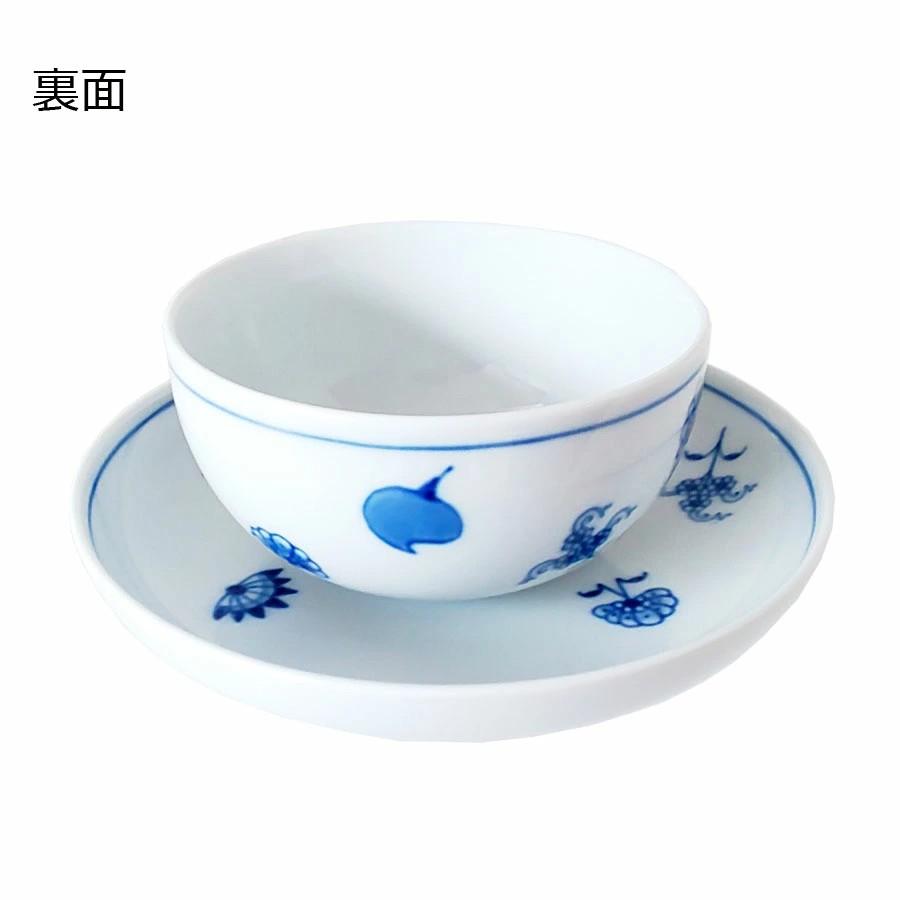 マイセン 煎茶碗 ティーカップ＆ソーサー 容量約180ml 「散らし