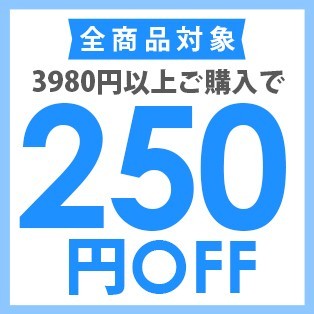 オンラインショップ ソウエルの「【オンラインショップ ソウエル】3,980円以上のお買い上げで250円OFFクーポン」のクーポン