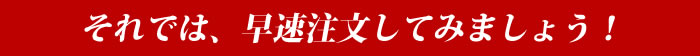 それでは、早速注文してみましょう！