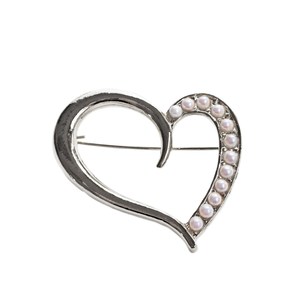 Melody Accessory（メロディーアクセサリー） ブローチ ハート 日本製