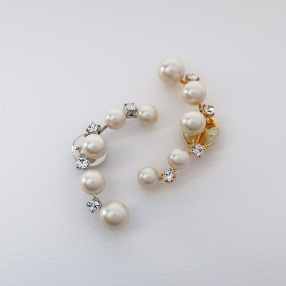 Melody Accessory（メロディーアクセサリー） ブローチ 日本製 K18GP