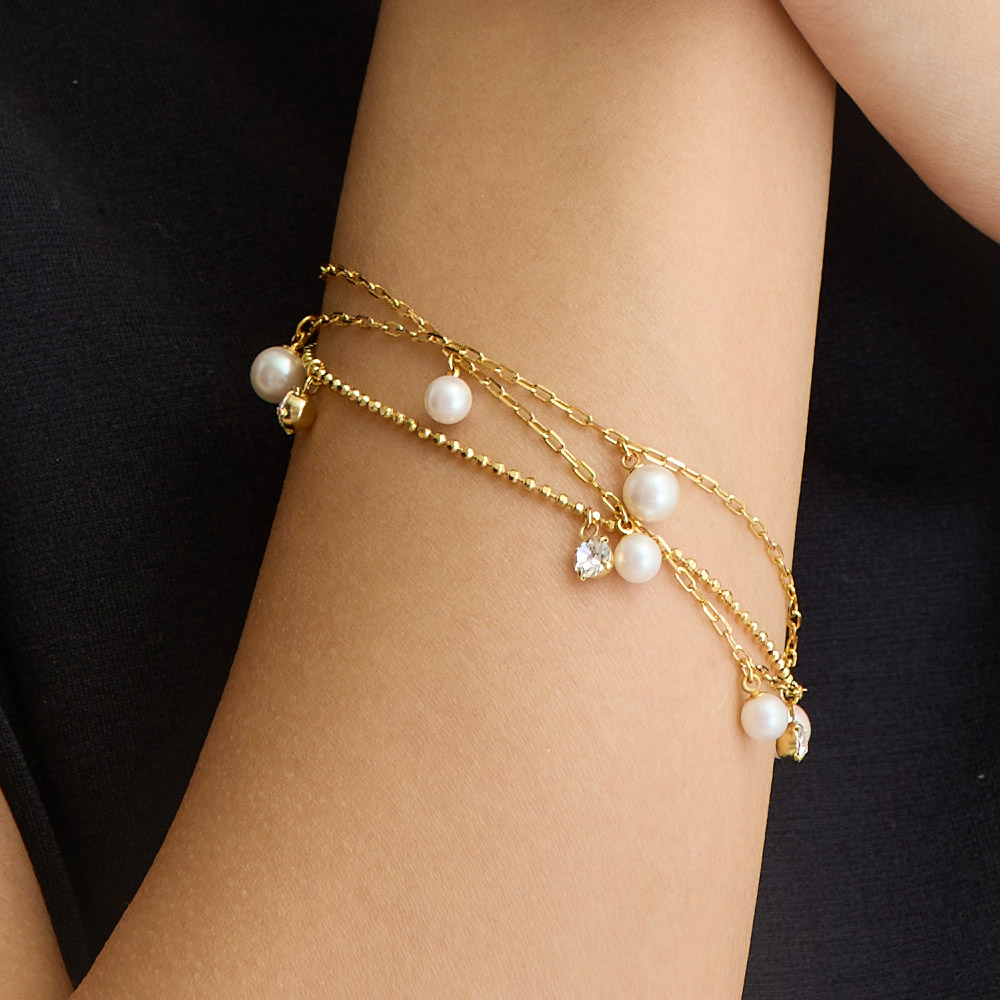 Melody Accessory（メロディーアクセサリー） ブレスレット 3連 日本製 