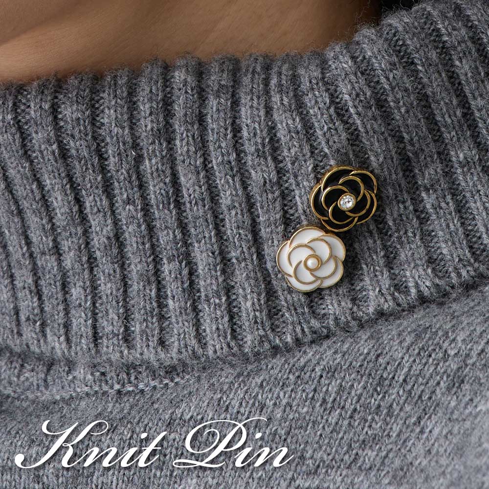 lily　カメリアピン2点 ALEXANDRE DE PARIS（アレクサンドル ドゥ パリ） CAMELIAS カメリア