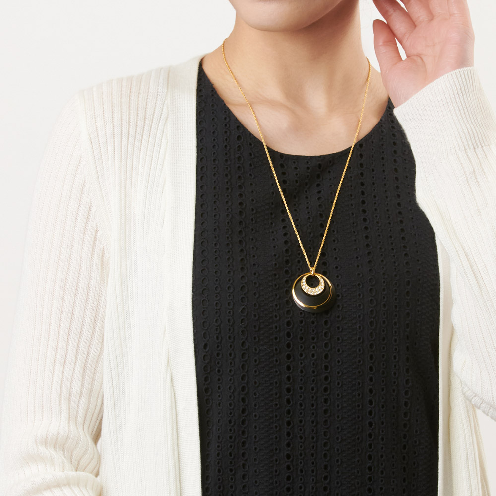Melody Accessory ネックレス ロング レディース 50代 日本製